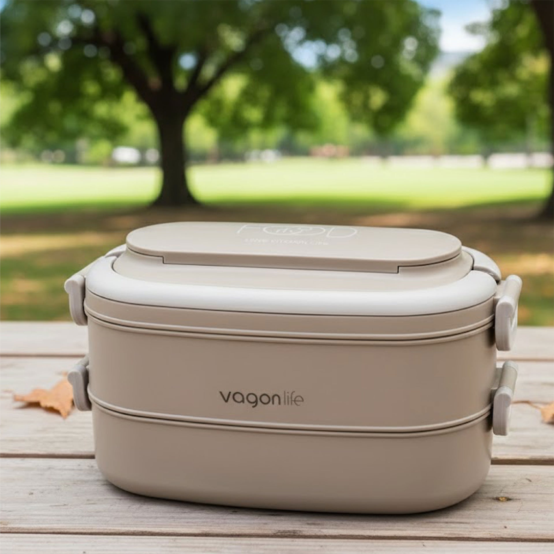 Vagonlife Lunchbox 1140 ML Kahverengi Bl10403-2S