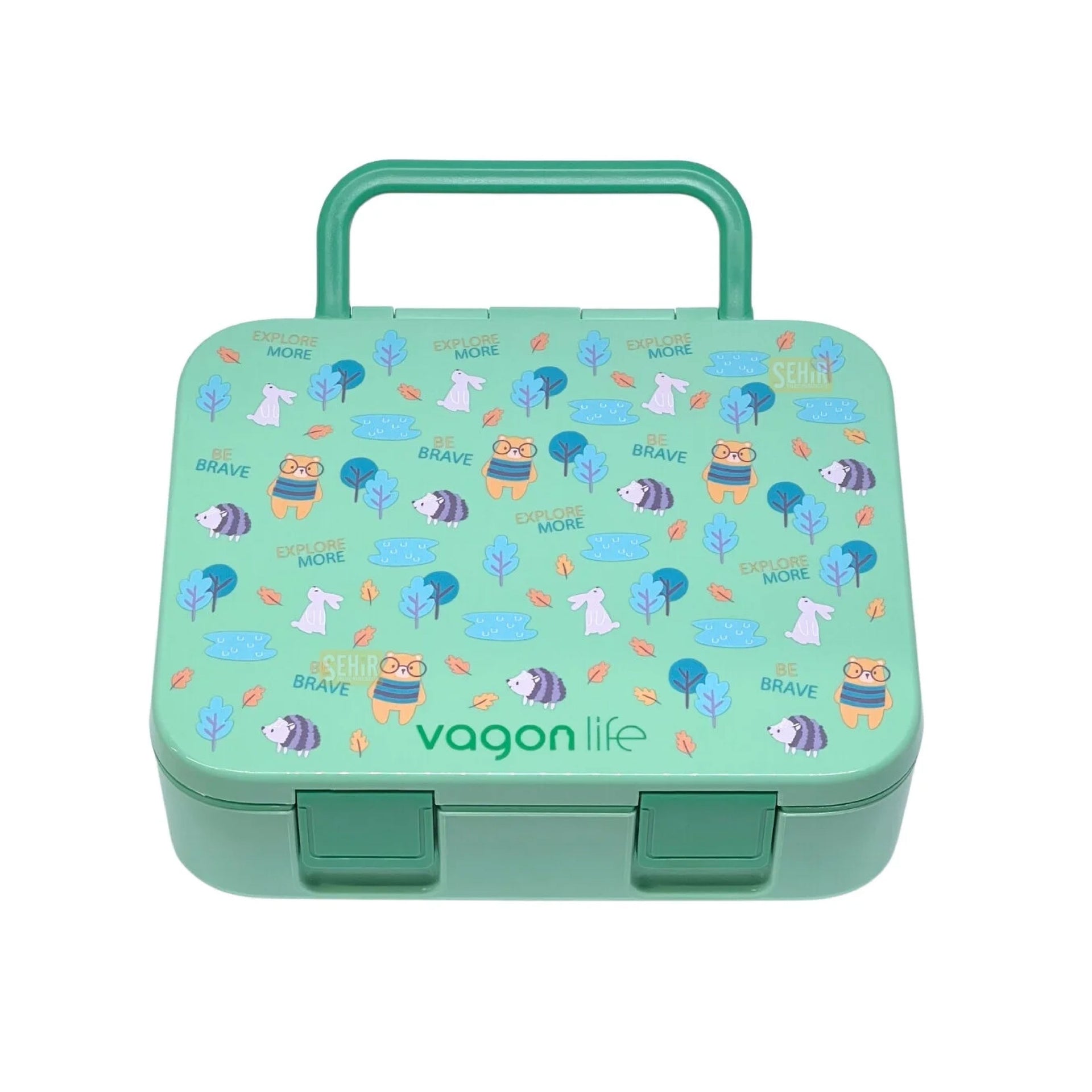 Vagonlife Lunchbox 700 ML Yeşil Vgn096