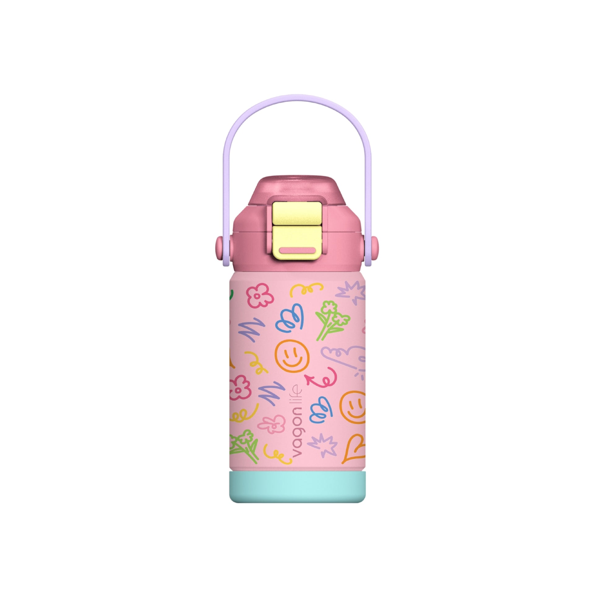 Vagonlife Vgn-1104 360 Ml Çelik Termos Pembe