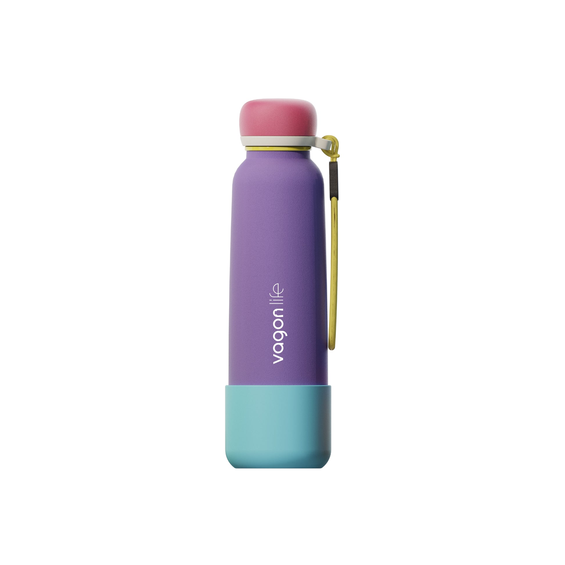 Vagonlife Vgn-1106 750 Ml Çelik Termos Mor-1