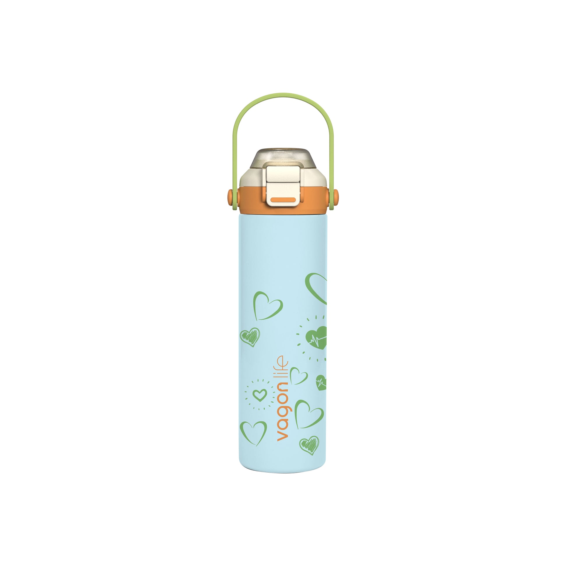 Vagonlife Vgn-1111 600 Ml Çelik Termos Mavi-1