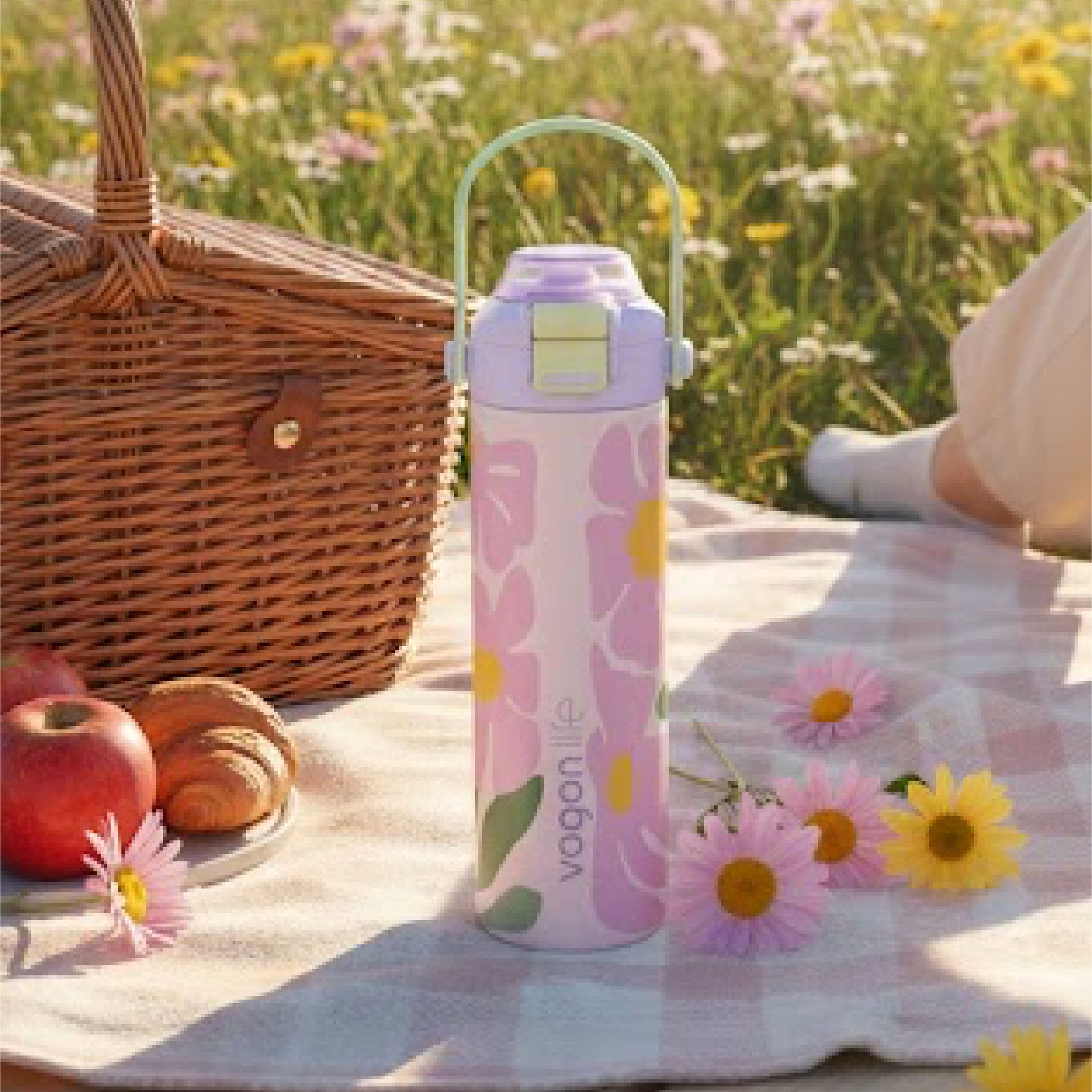 Vagonlife Vgn-1111 600 Ml Çelik Termos Pembe