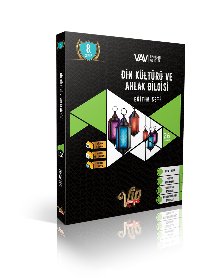 Vip Yayınları 8. Sınıf Din Kültürü Ve Ahlak Bilgisi Eğitim Seti Konu Anlatım Fasikülü