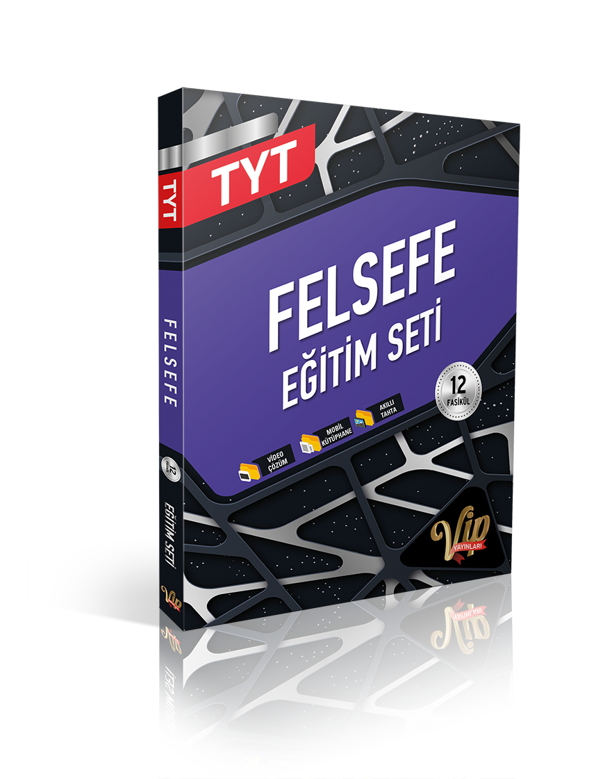 Vip Yayınları TYT Felsefe Eğitim Seti Bronz 12 Fasikül