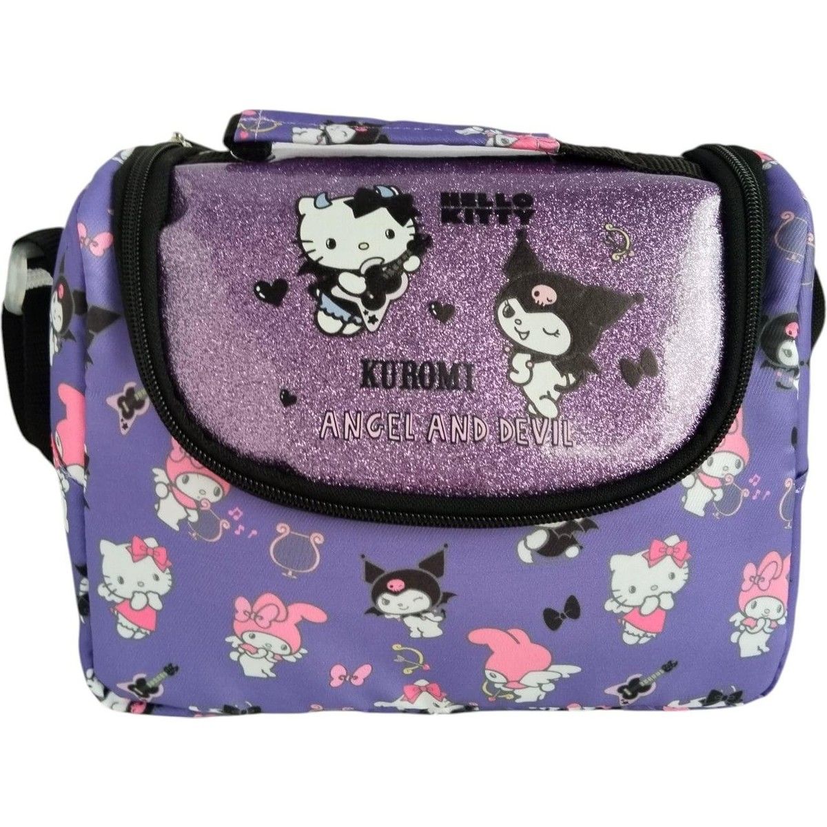 Wiggle Hello Kitty Friends Kuromi Termal Beslenme Çantası Mor 3261