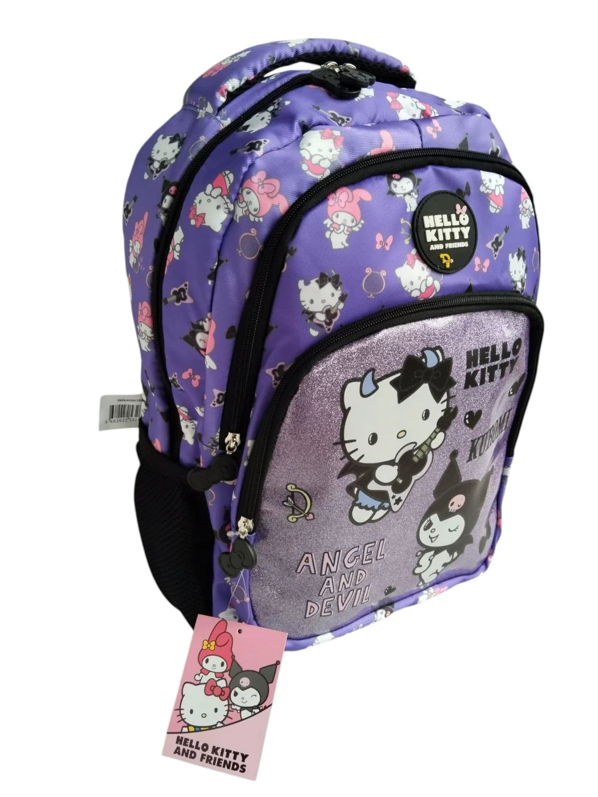 Wiggle Hello Kitty ve Kuromi Angels And Devil Okul Sırt Çantası 3260