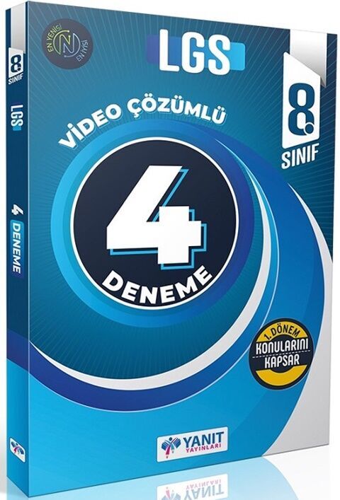Yanıt Yayınları 8. Sınıf 4`lü Fasikül Deneme 1. Dönem Konuları-1