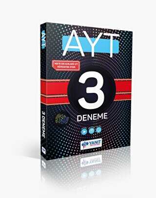Yanıt Yayınları AYT 3 lü Fasikül Deneme-1