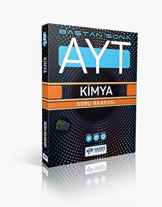 Yanıt Yayınları AYT Baştan Sona Kimya Soru Bankası-1