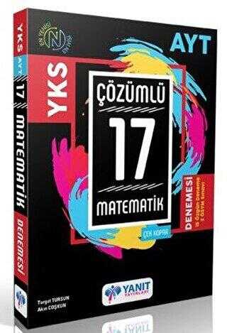 Yanıt Yayınları Ayt Matematik 17 Deneme Çözümlü-1