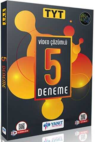 Yanıt Yayınları TYT 5 Video Çözümlü Deneme-1