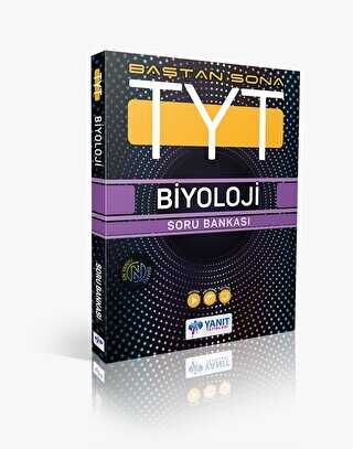 Yanıt Yayınları TYT Baştan Sona Biyoloji Soru Bankası-1