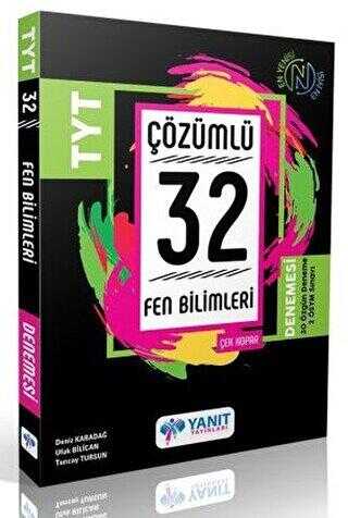 Yanıt Yayınları Tyt Fen Bilimleri 32 Deneme Çözümlü