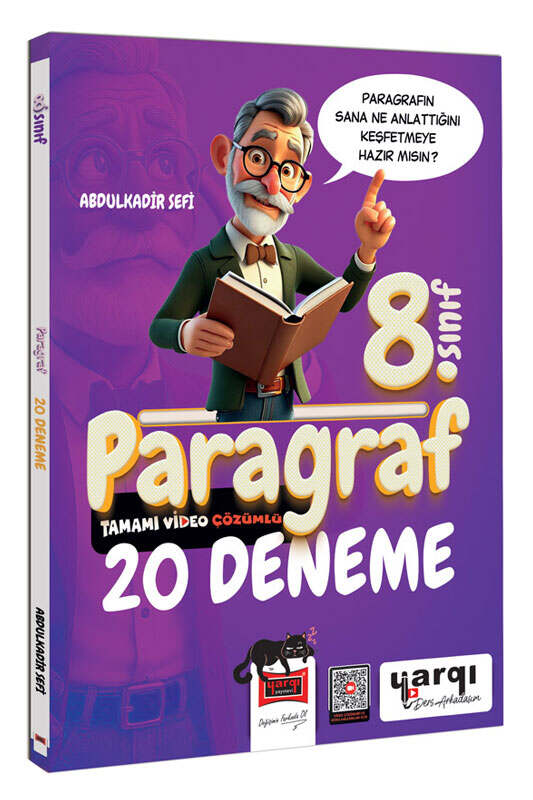 Yargı Ders Arkadaşım 8.Sınıf Paragraf Tamamı Video Çözümlü 20 Deneme