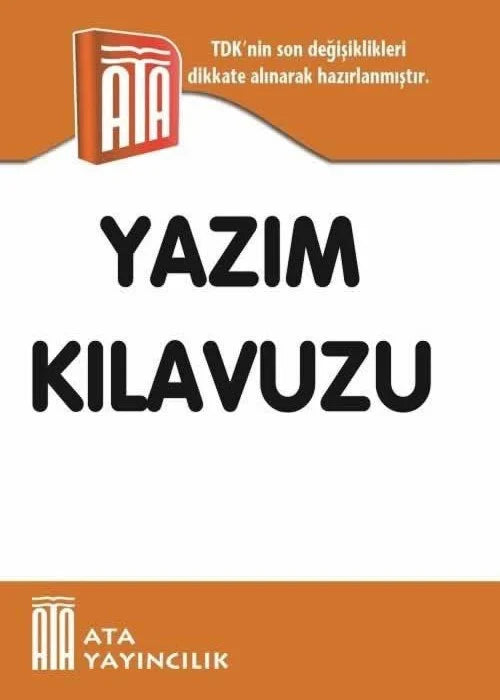 Yazım Kılavuzu Karton Kapak Ata Yayıncılık-1