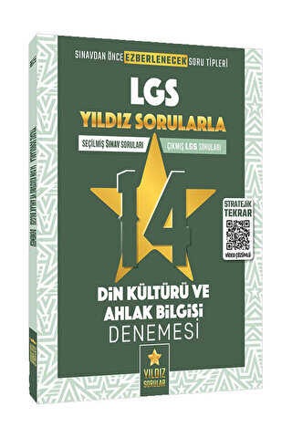 Yıldız Sorular 8. Sınıf LGS Din Kültürü ve Ahlak Bilgisi 14 Deneme