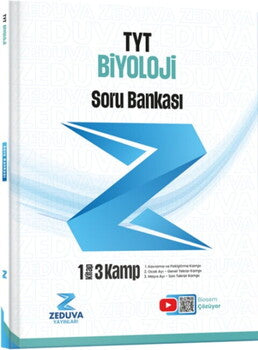Zeduva Yayınları Biosem TYT Biyoloji 1 Kitap 3 Kamp Soru Bankası-1