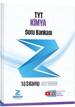 Zeduva Yayınları Meschemy Kimya TYT Kimya 1 Kitap 3 Kamp Soru Bankası-1