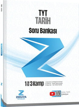 Zeduva Yayınları TYT Tarih 1 Kitap 3 Kamp Soru Bankası-1